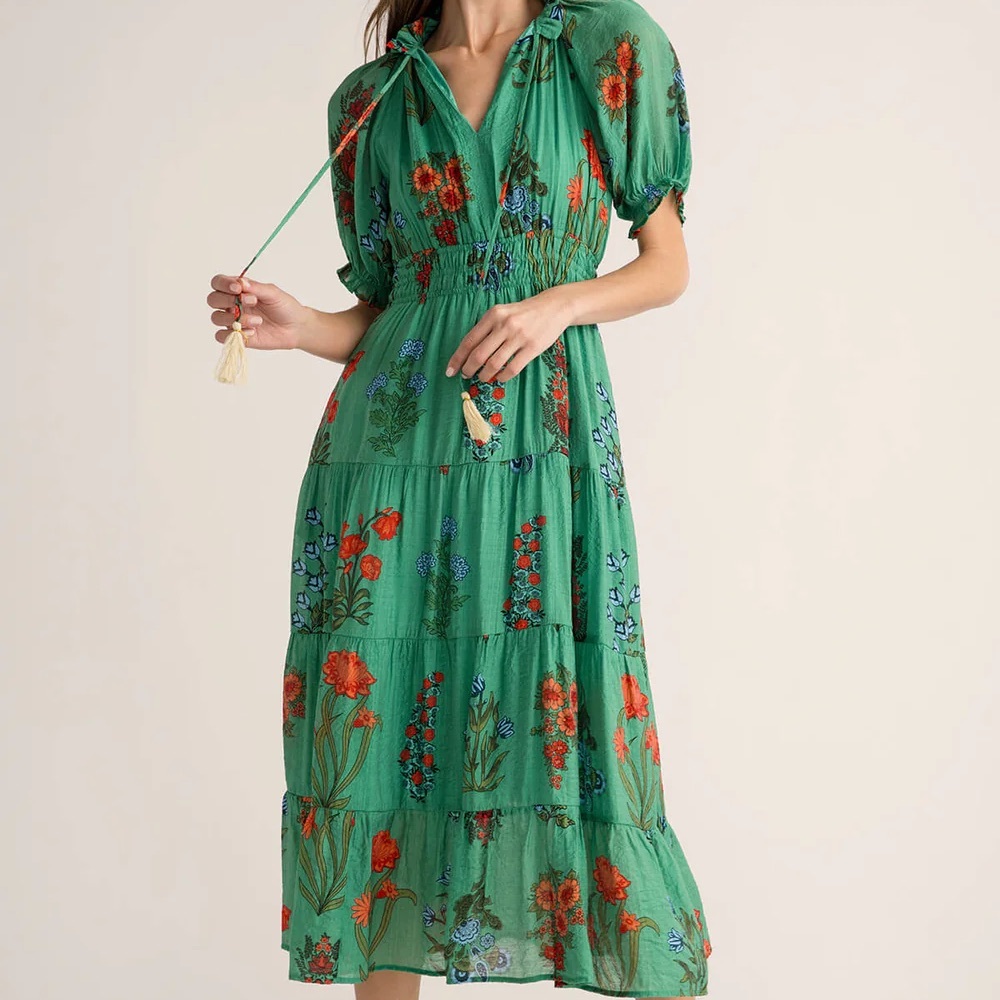 THML size medium green dress